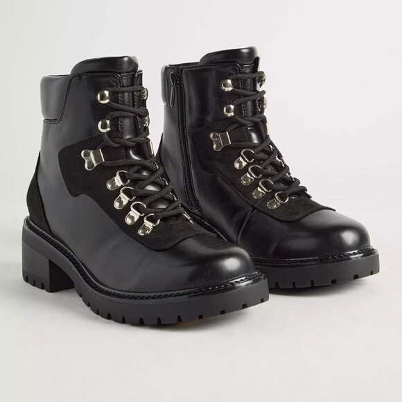 NWT Torrid Lace-Up Hiker Bootie (WW) - Picture 1 of 6